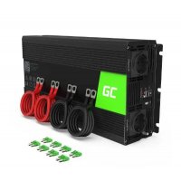 Инвертор 1500W/3000W от 12 В до 230 В Green Cell INV25