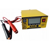 Зарядное устройство для автомобильного аккумулятора электронный выпрямитель BLACK 12V 24V 10A 150AH 13508